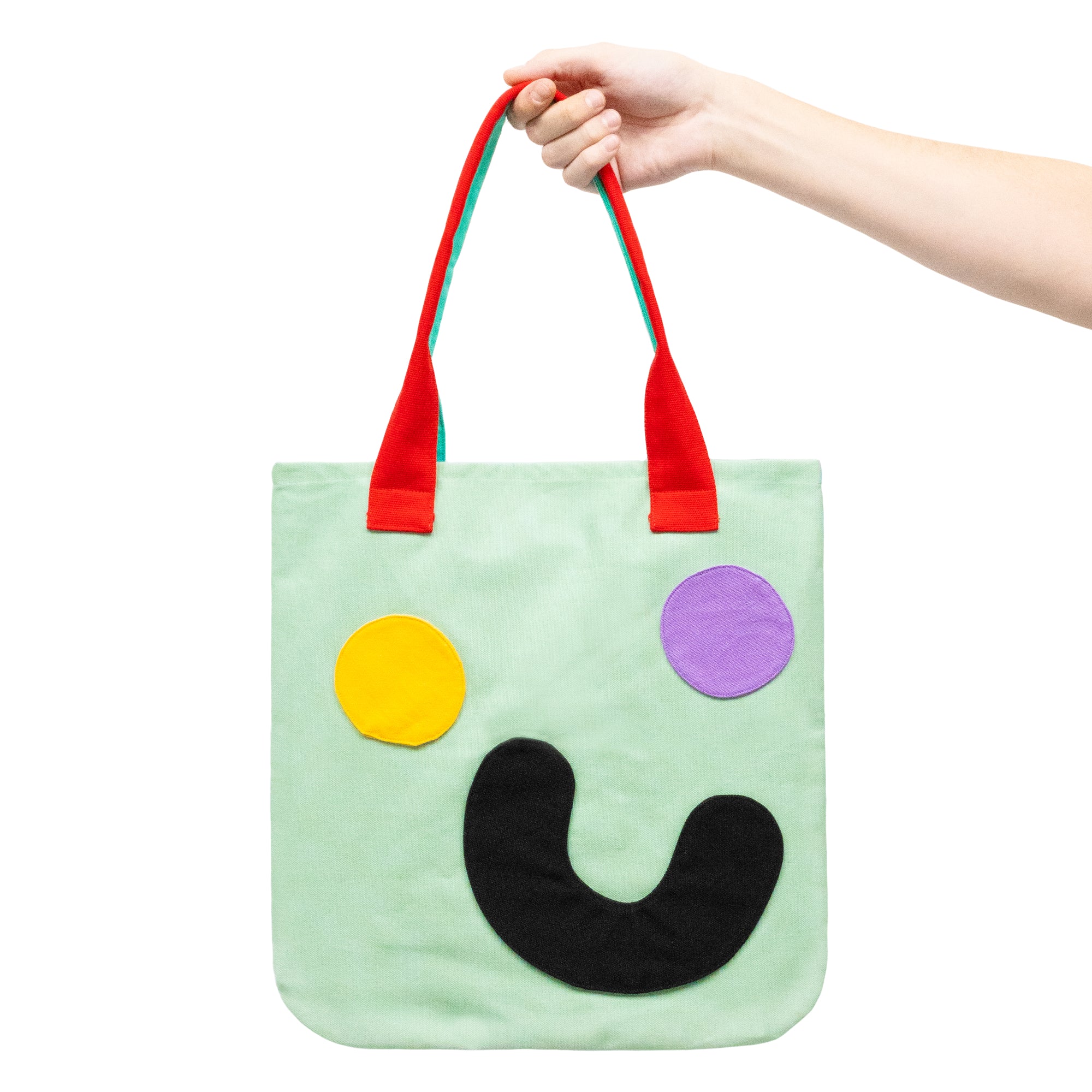 COLOUR BLOCK TOTE